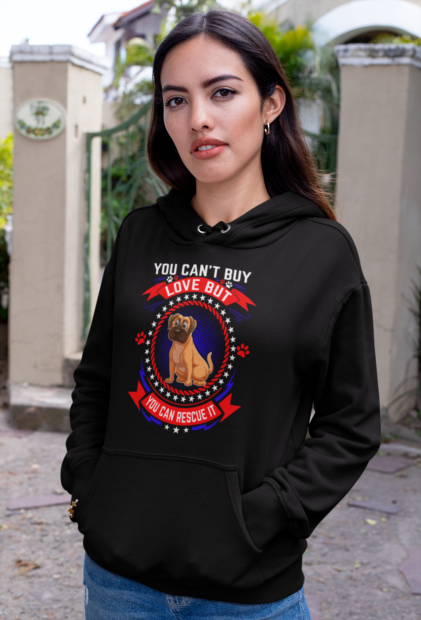 You Can't Buy Love but You Can Rescue It - Hoodie