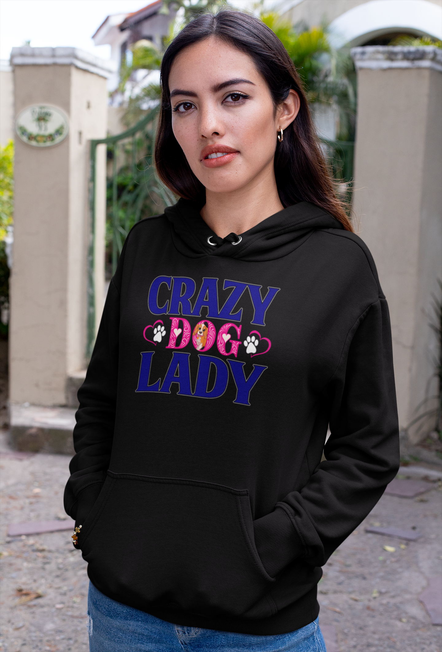 Crazy Dog Lady - Hoodie