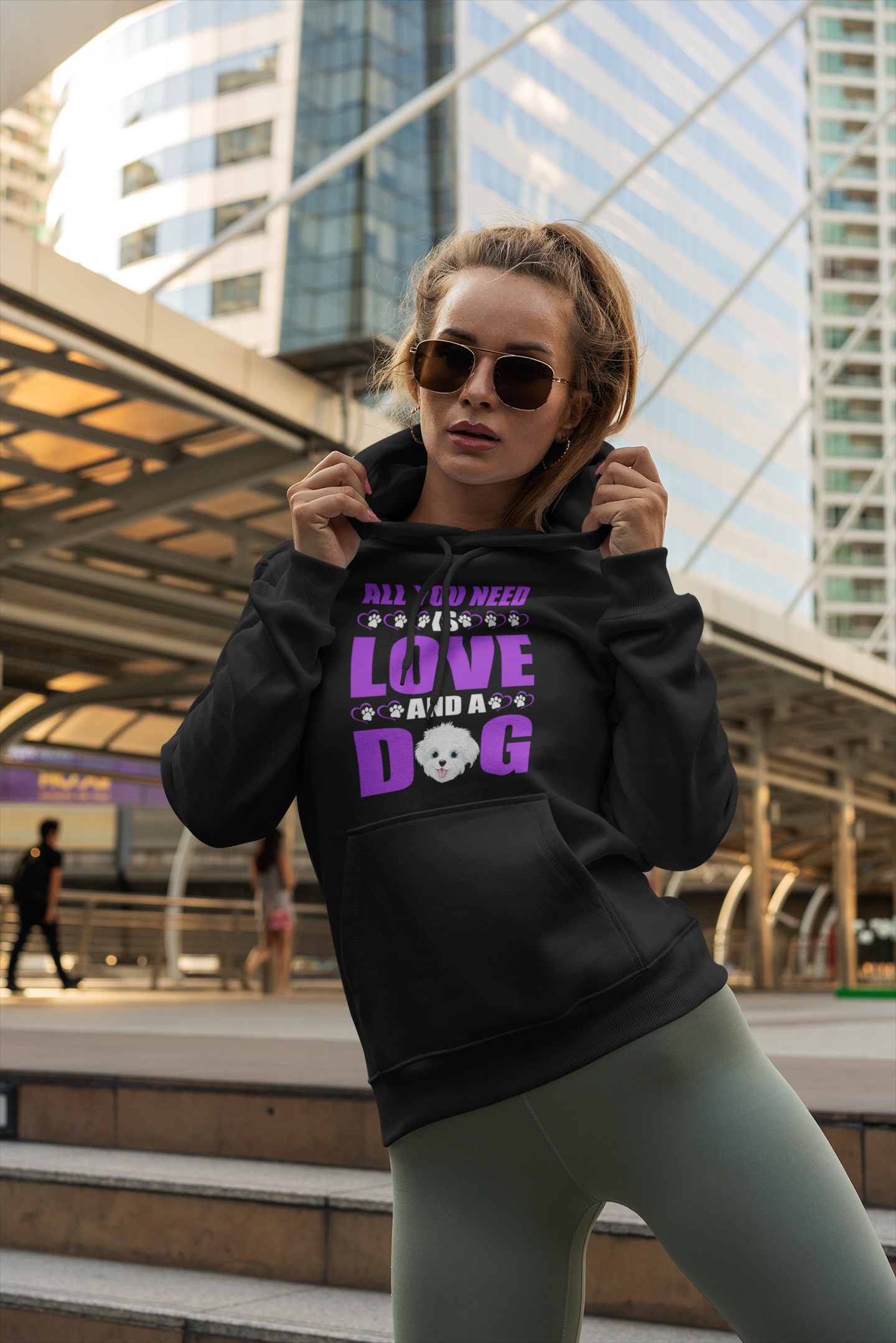 All You Need Is Love and a Dog - Hoodie