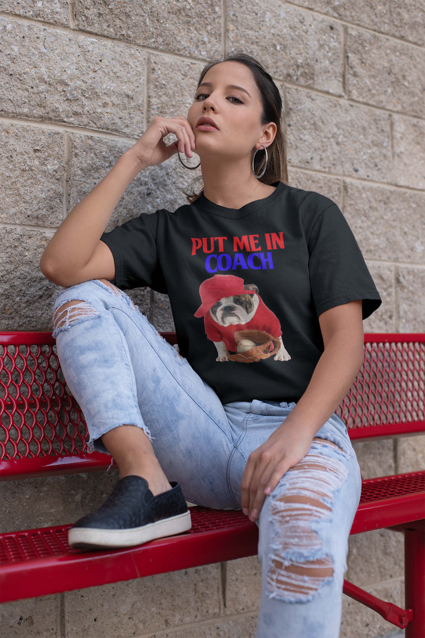 Put Me in Coach - Cotton T-Shirt