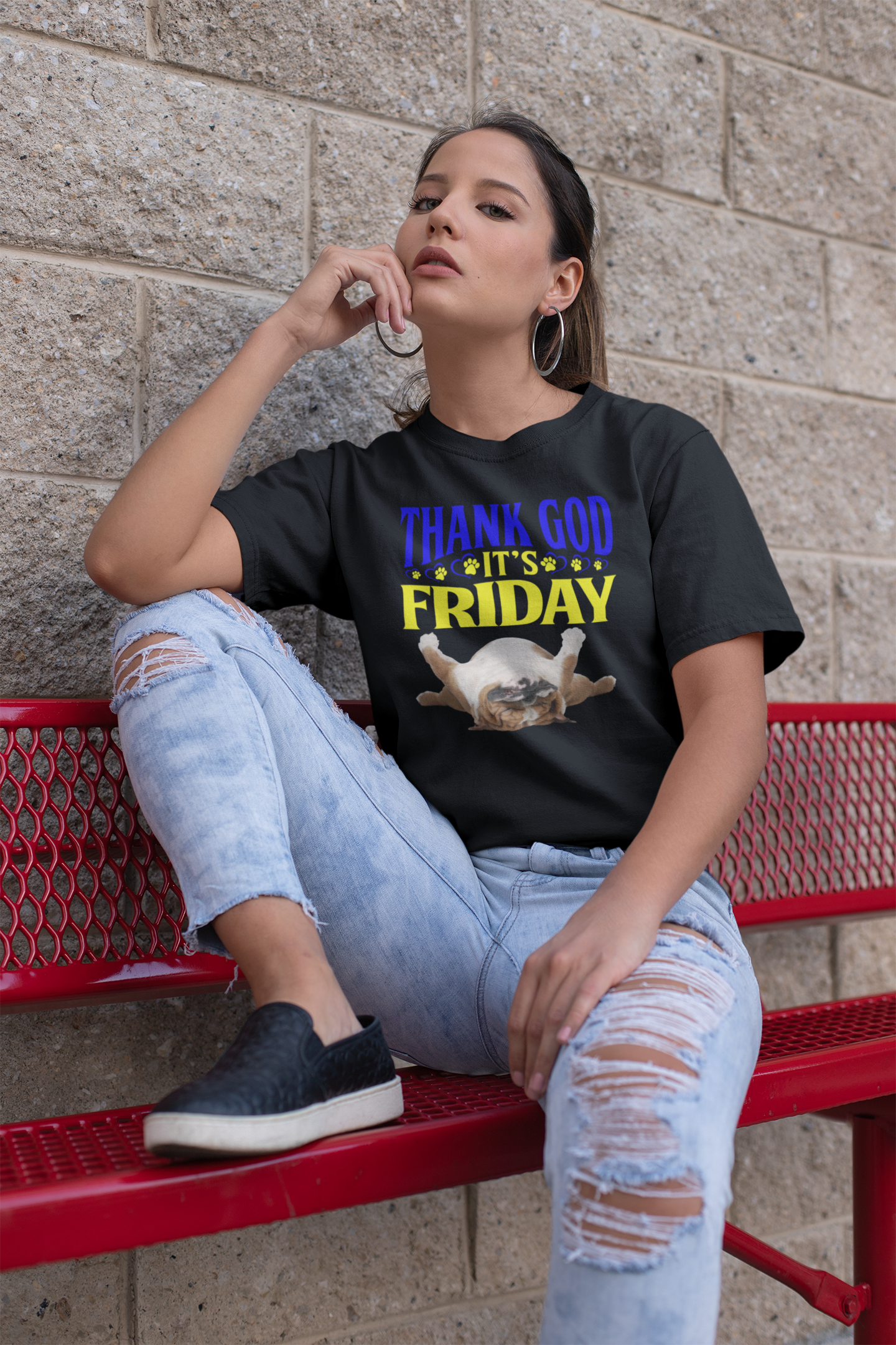 Thank God It's Friday - Cotton T-Shirt