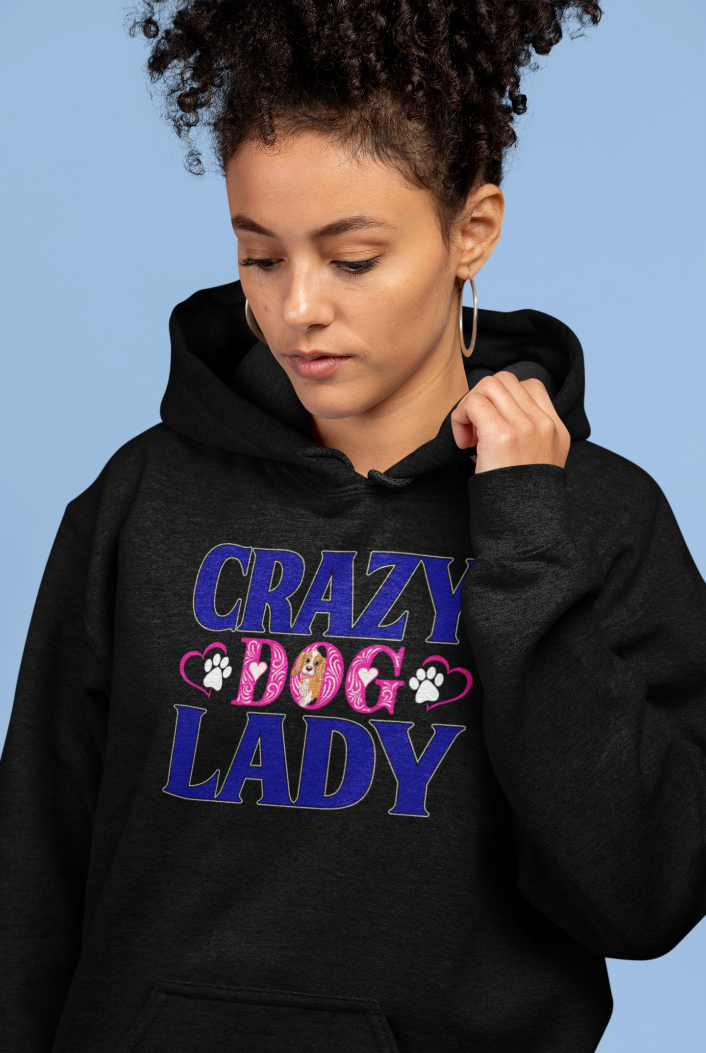 Crazy Dog Lady - Hoodie