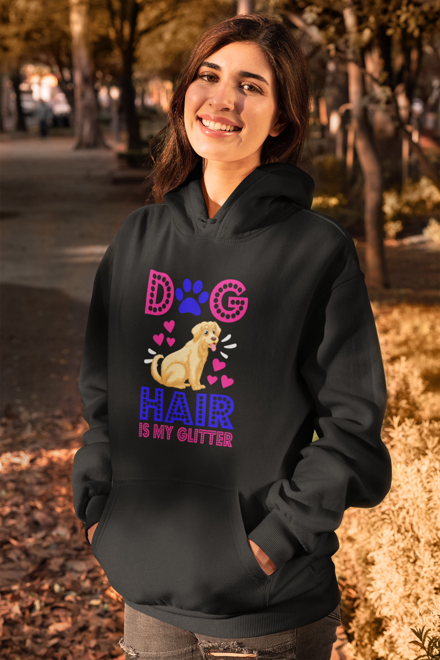 Dog Hair Is My Glitter - Hoodie