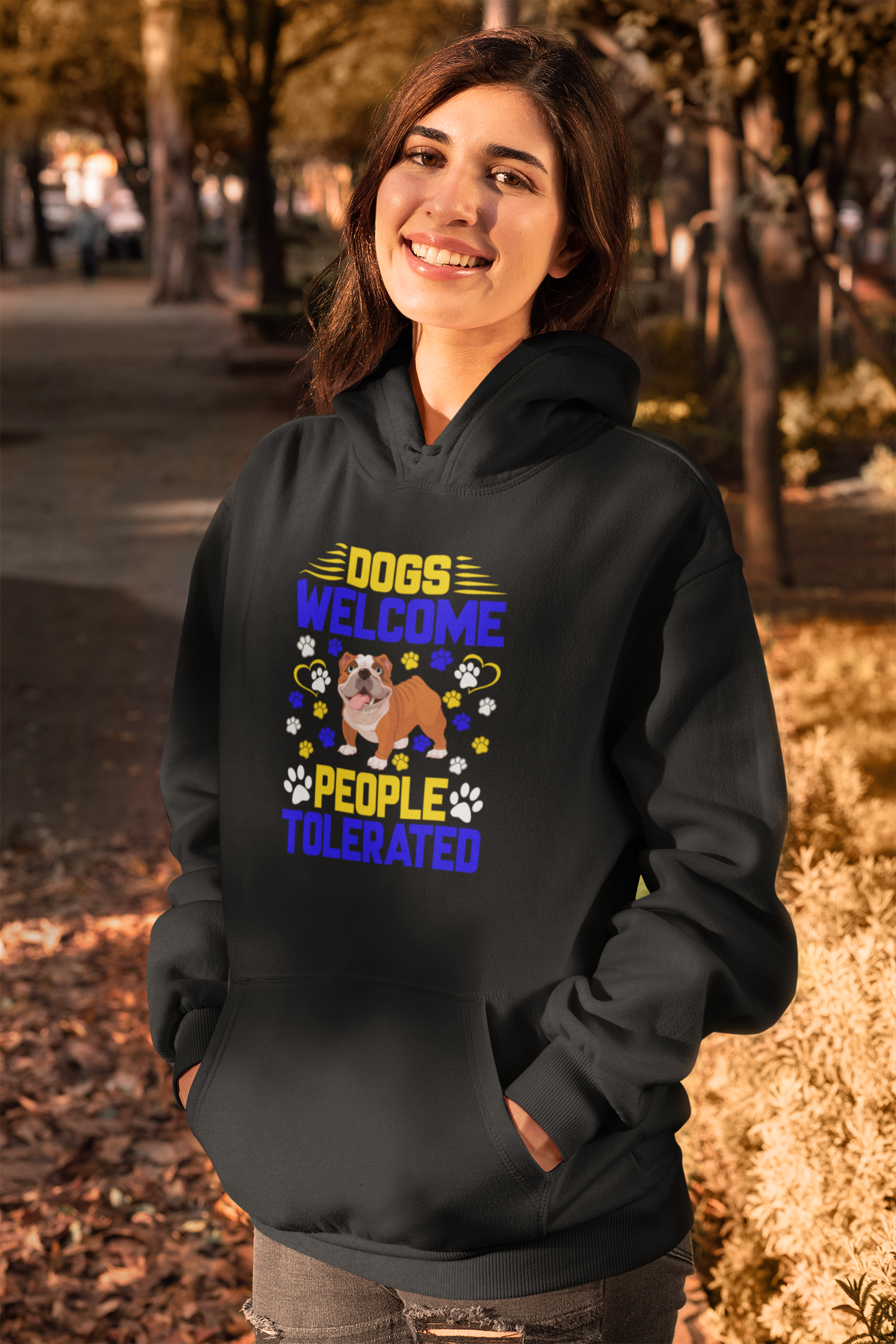 Dogs Welcome People Tolerated - Hoodie