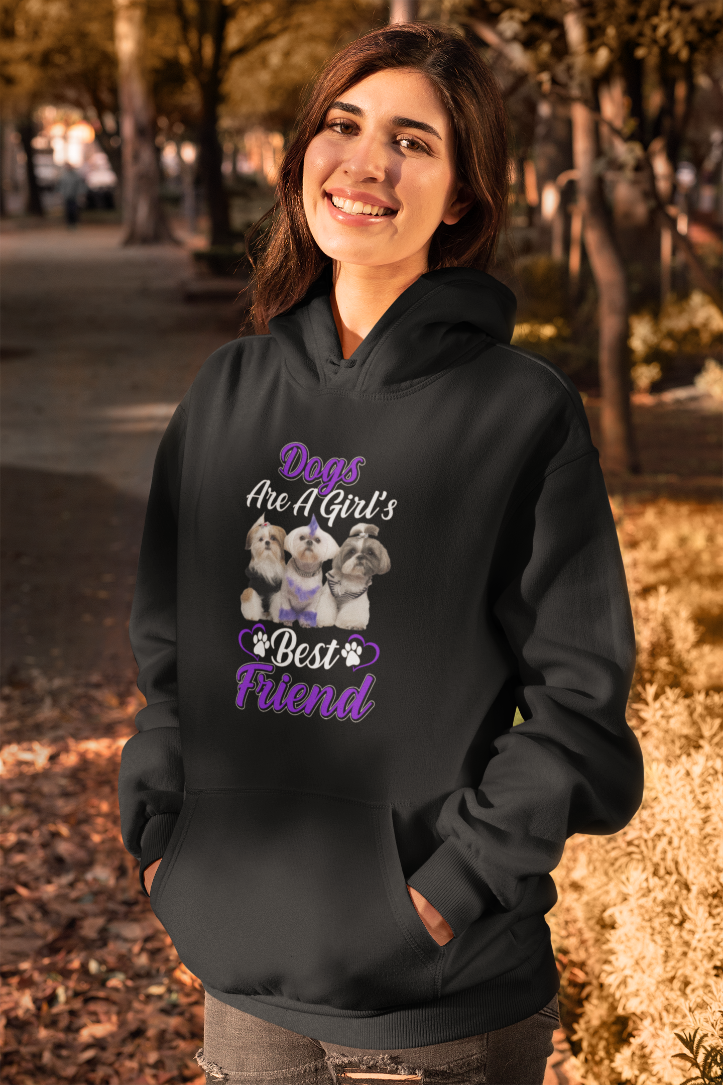 Dogs Are a Girl's Best Friend - Hoodie