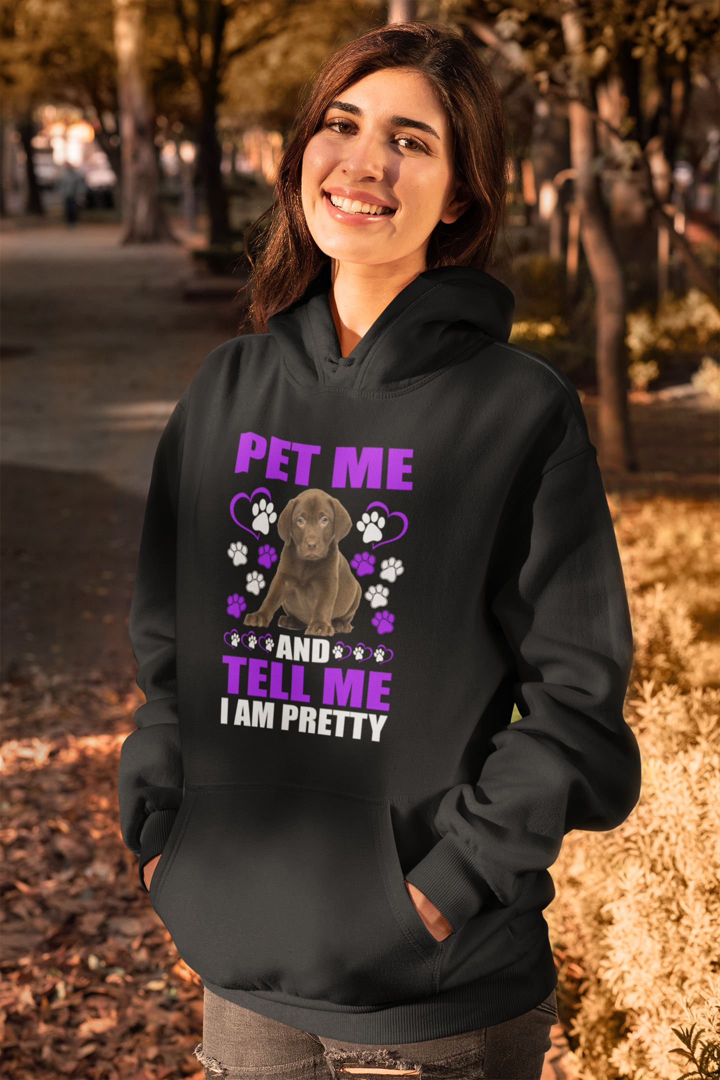 Pet Me and Tell Me I Am Pretty - Hoodie