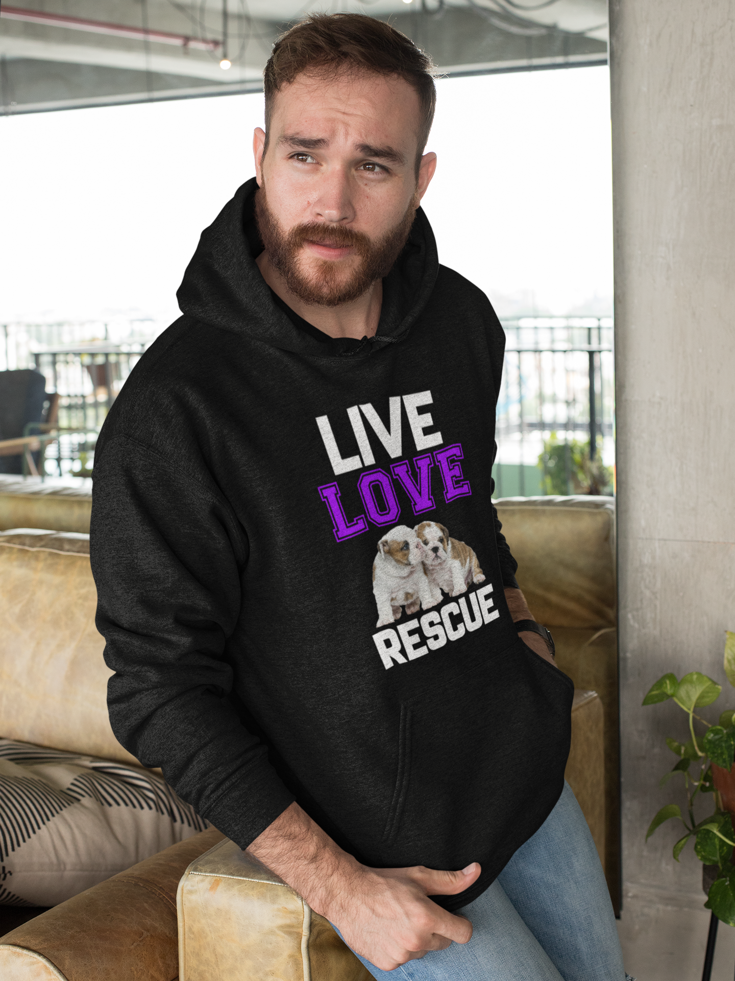 Live Love Rescue - Hoodie