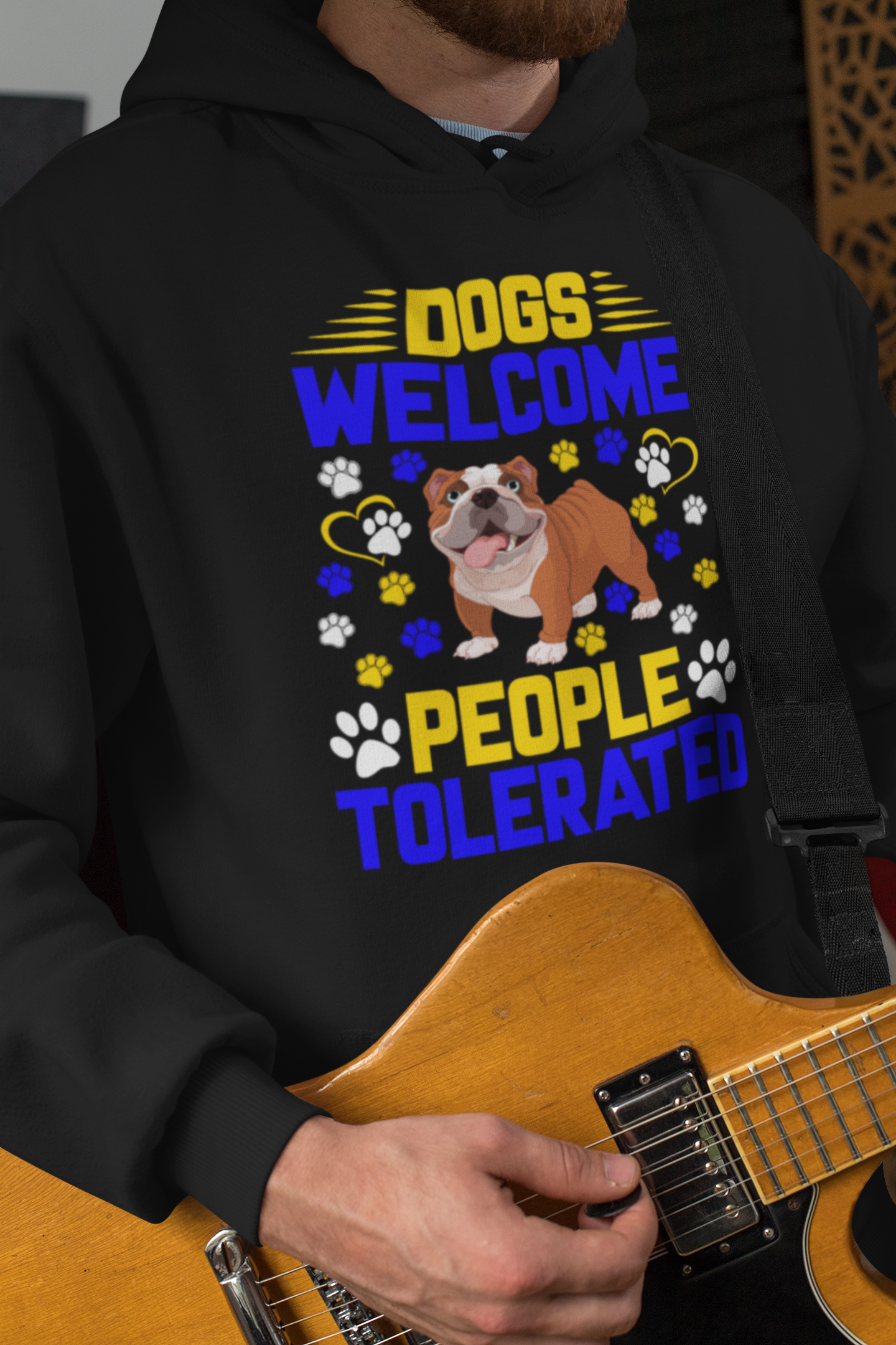 Dogs Welcome People Tolerated - Hoodie