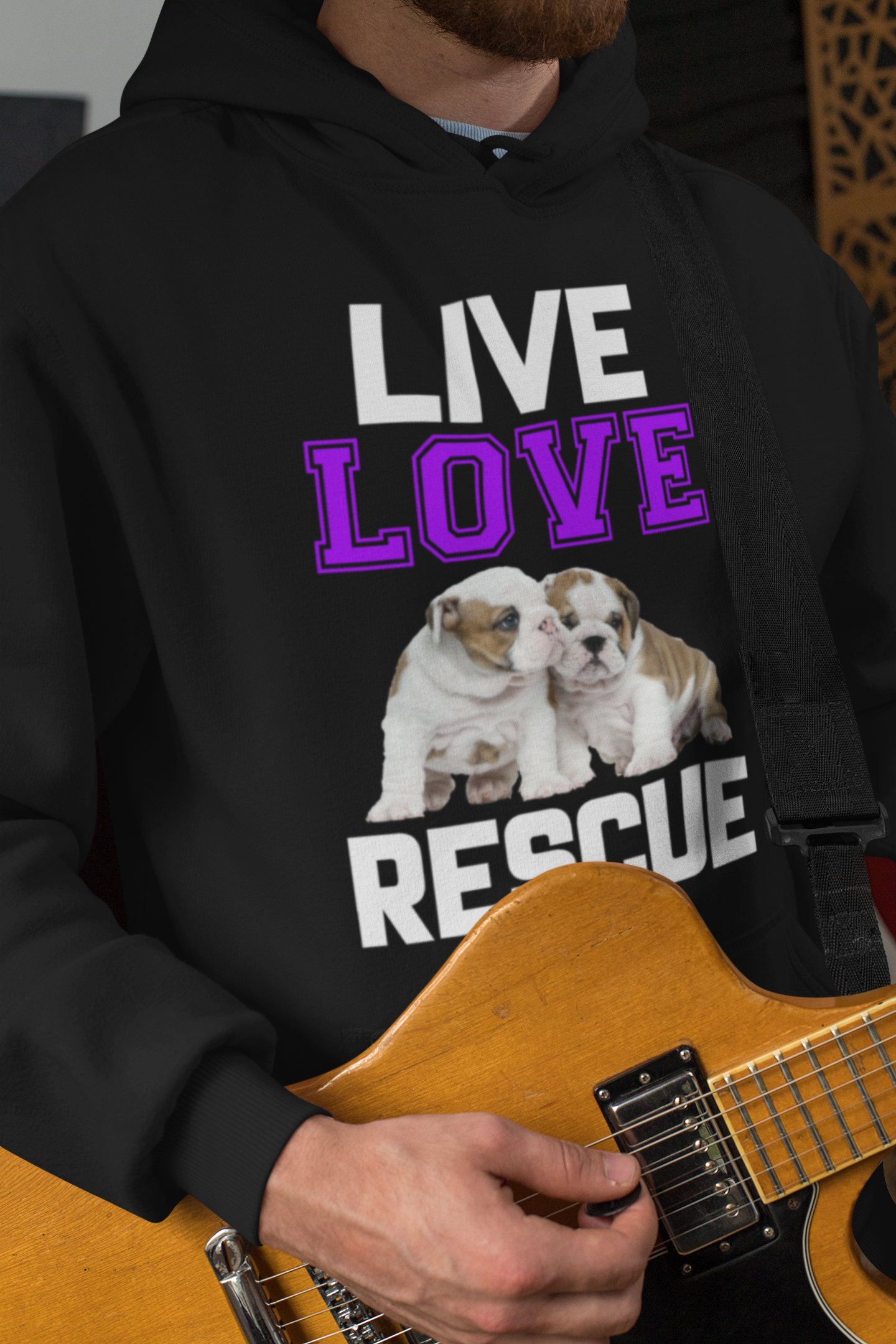 Live Love Rescue - Hoodie