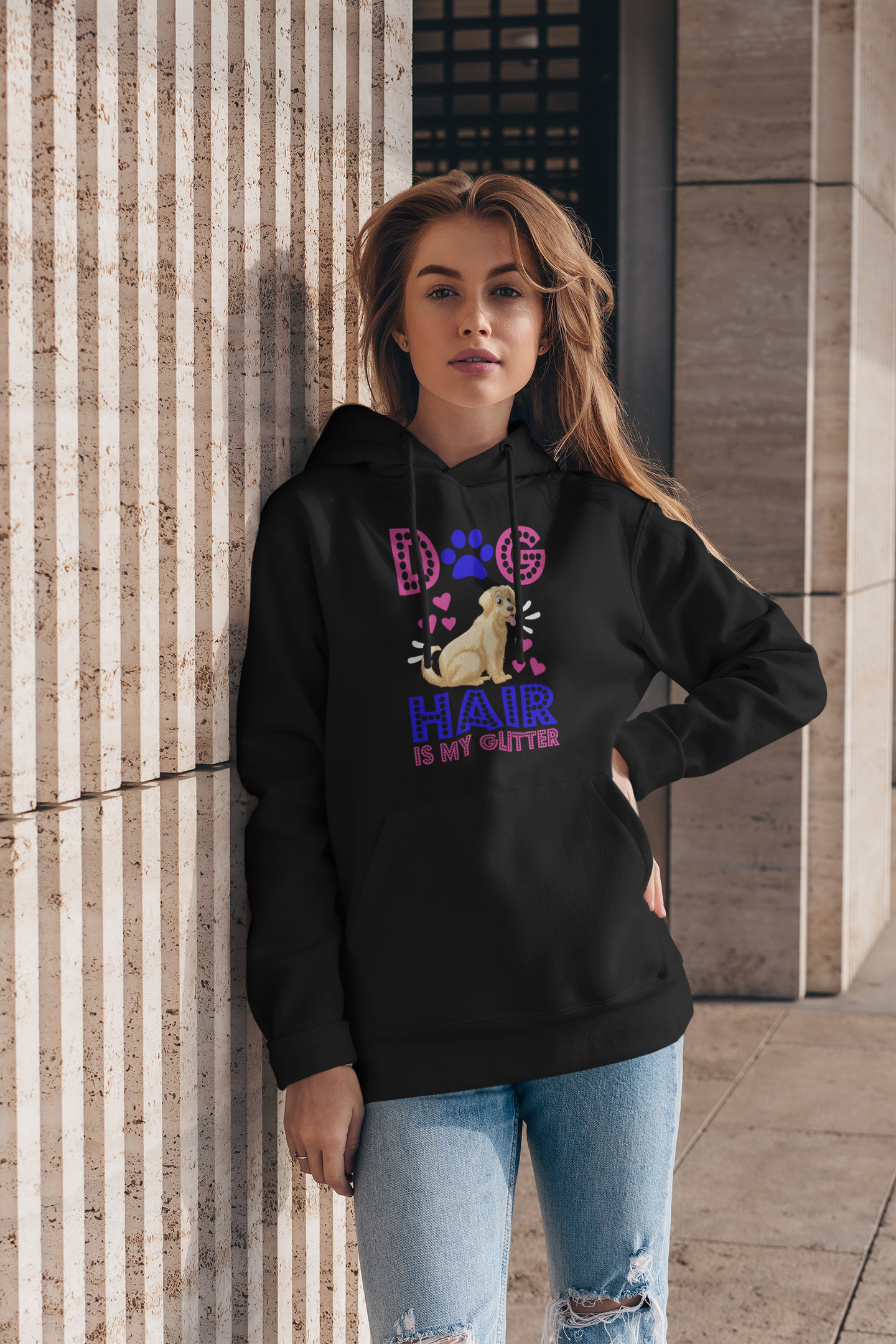 Dog Hair Is My Glitter - Hoodie