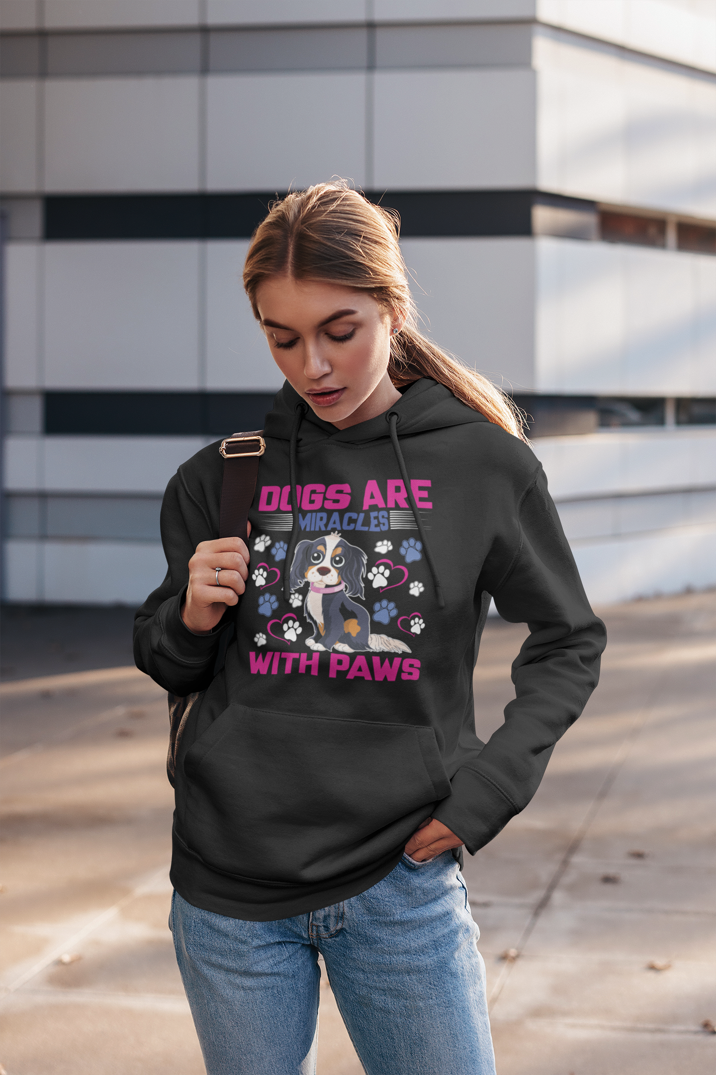 Dogs Are Miracles With Paws - Hoodie