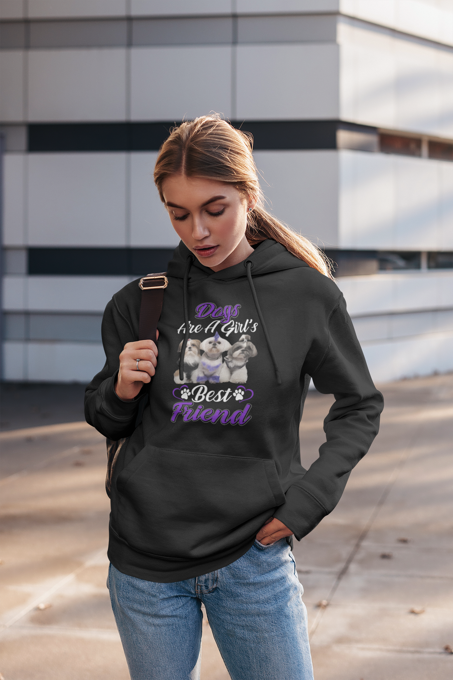 Dogs Are a Girl's Best Friend - Hoodie