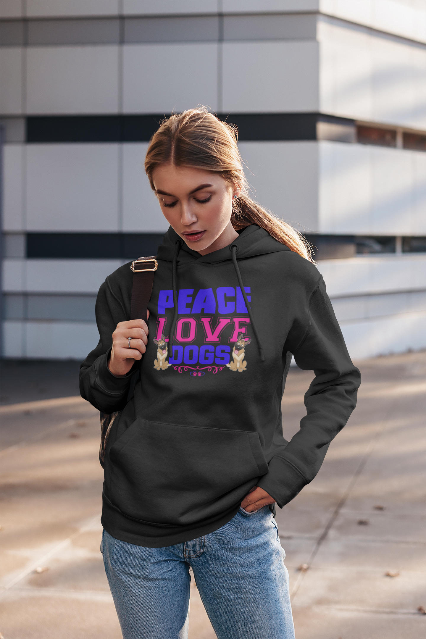 Peace Love Dogs - Hoodie