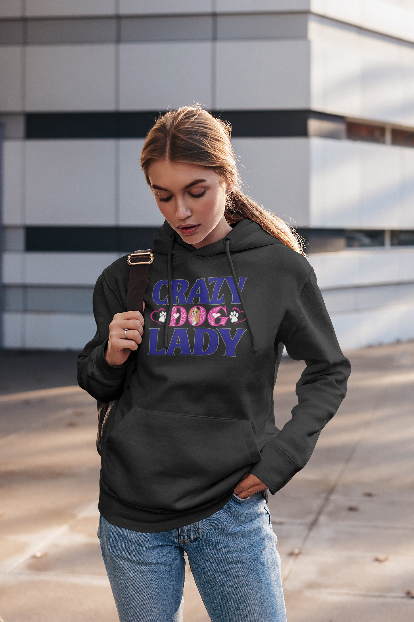 Crazy Dog Lady - Hoodie