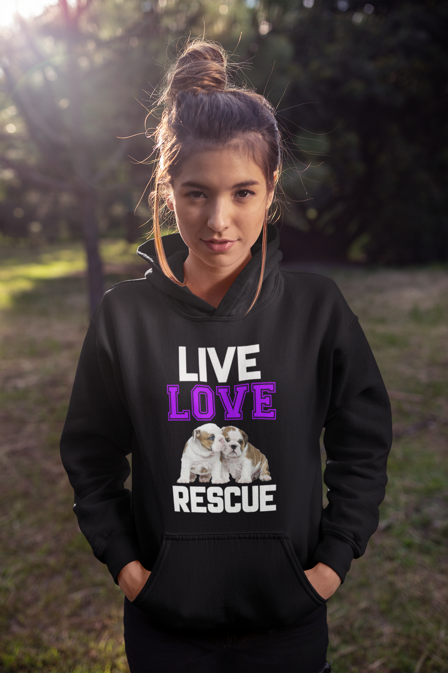 Live Love Rescue - Hoodie