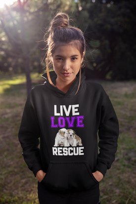 Live Love Rescue - Hoodie