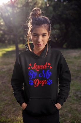 Loved by My Dogs - Hoodie