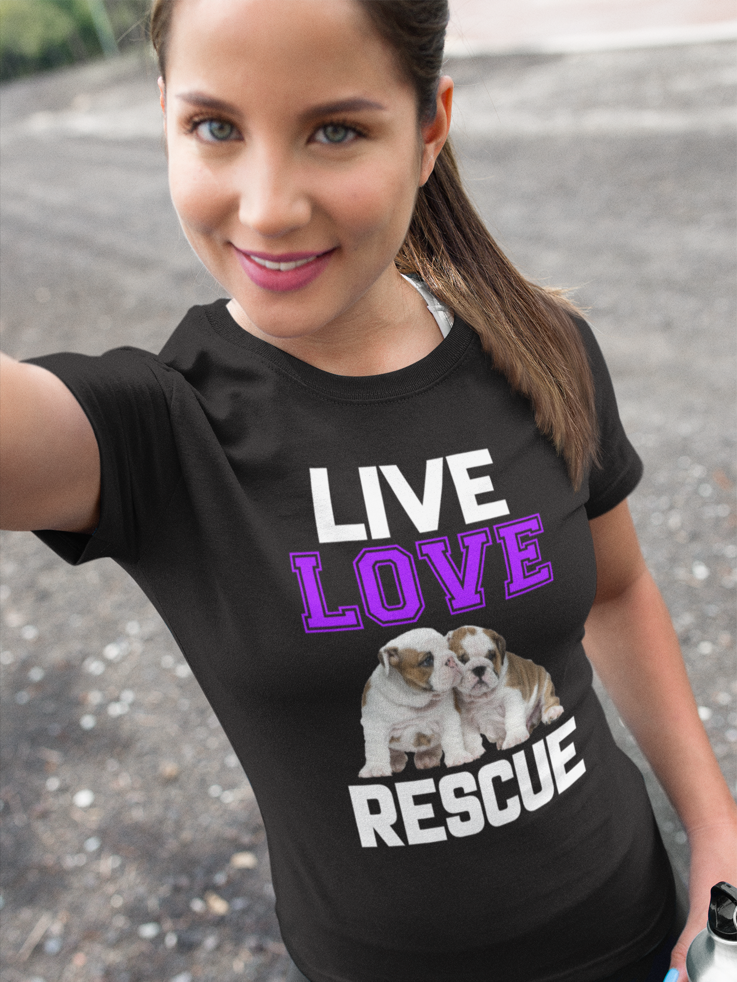 Live Love Rescue - Cotton T-Shirt