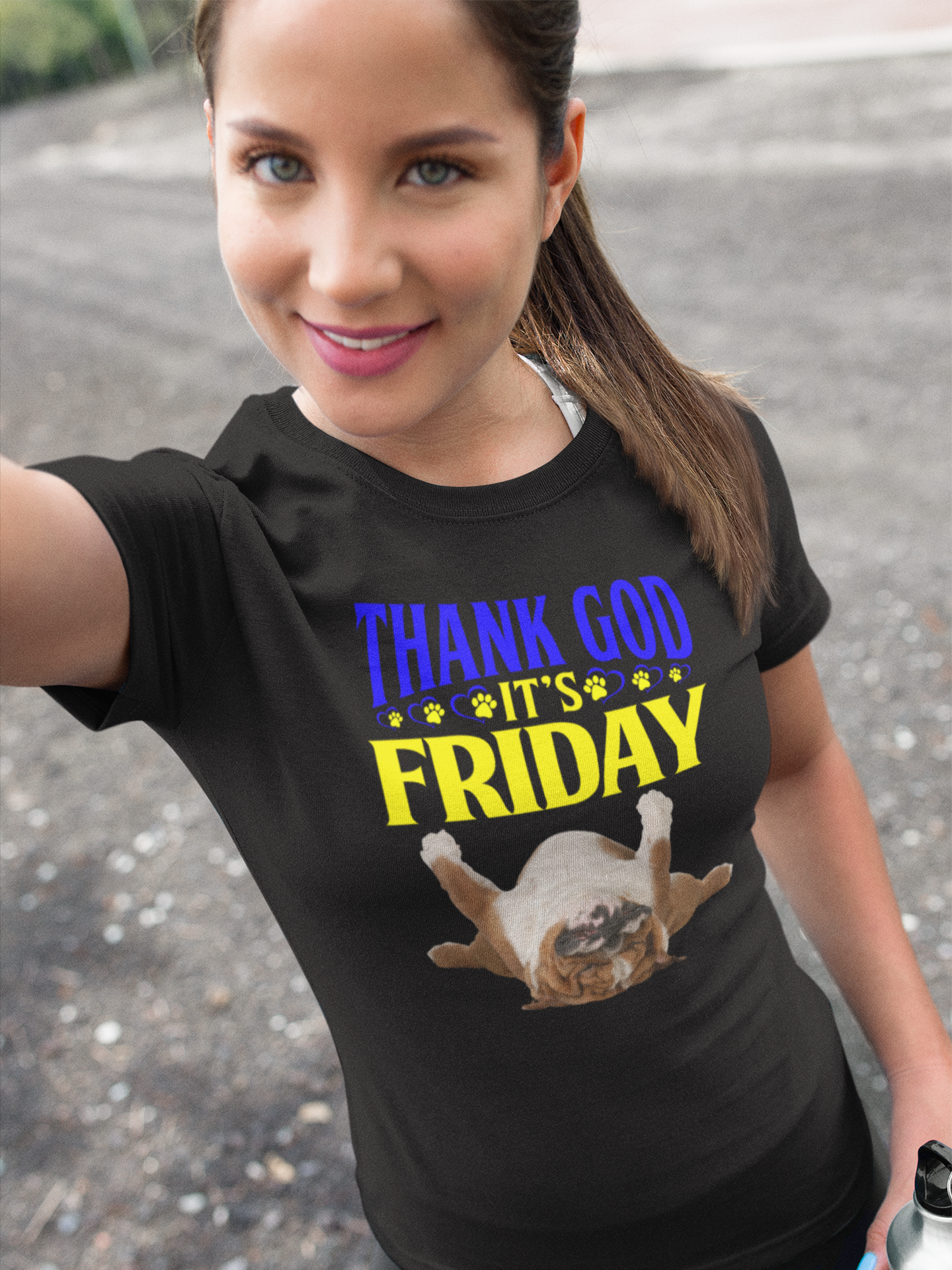 Thank God It's Friday - Cotton T-Shirt