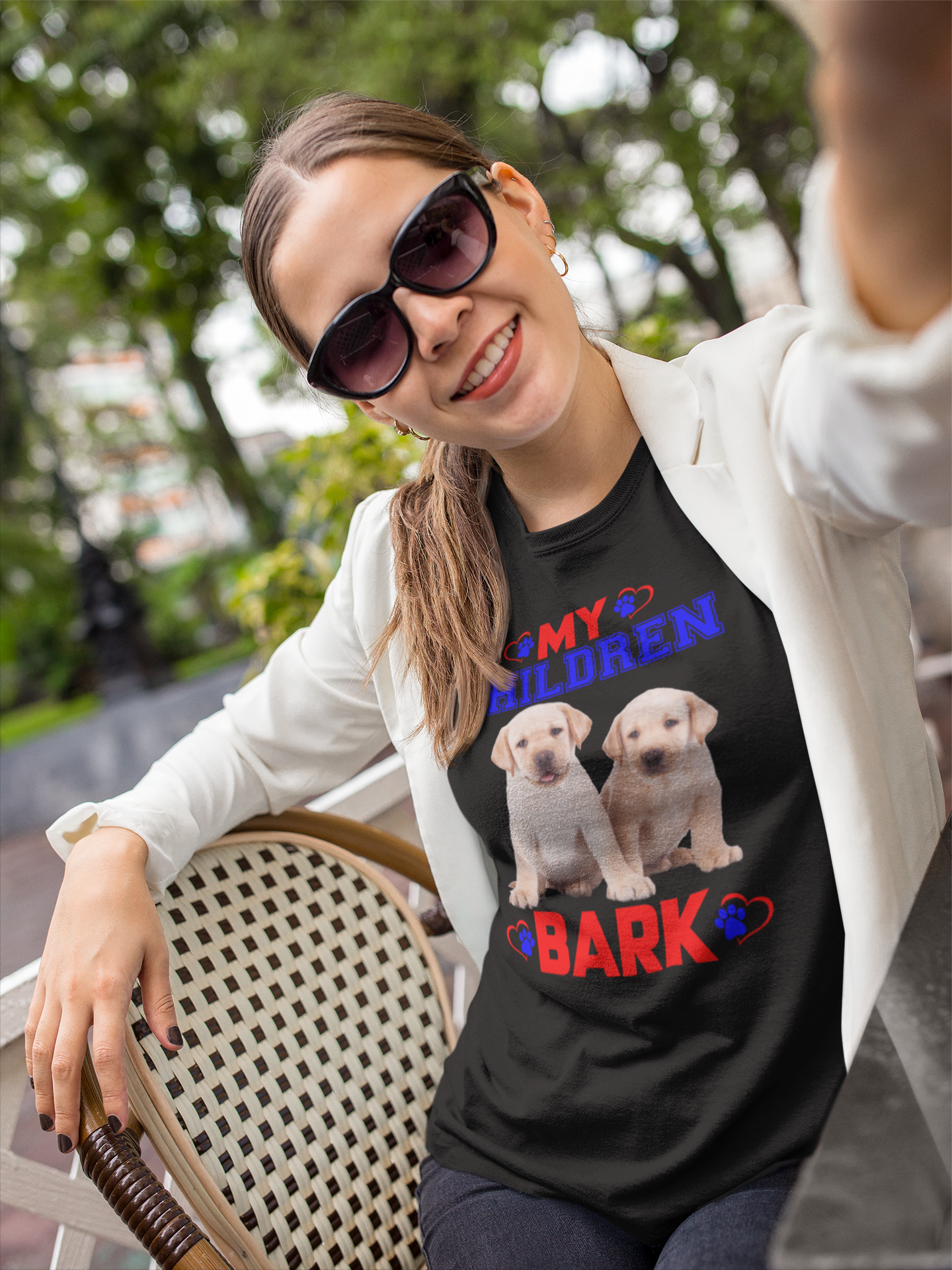 My Children Bark - Cotton T-Shirt