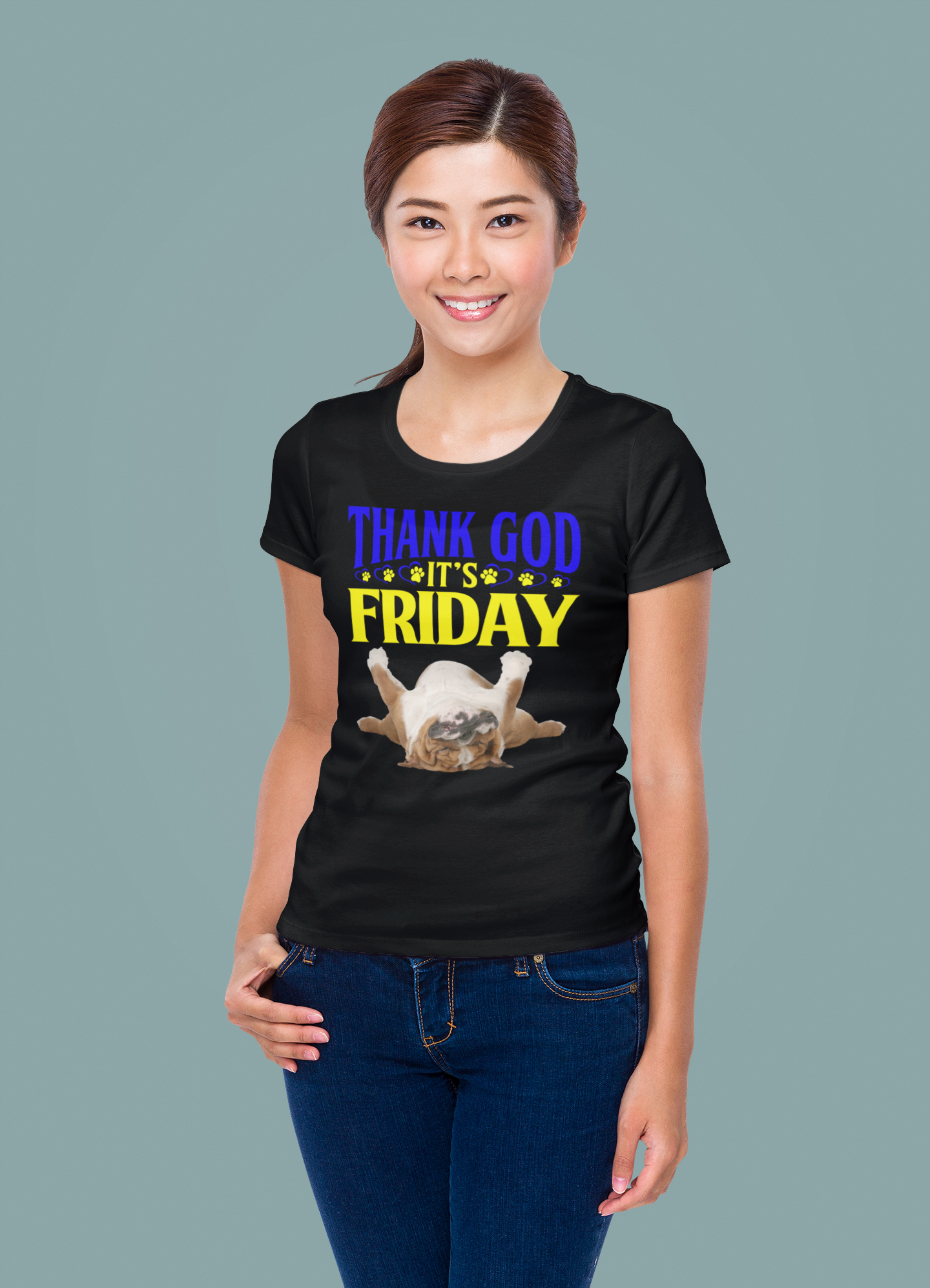 Thank God It's Friday - Women's Cotton T-Shirt