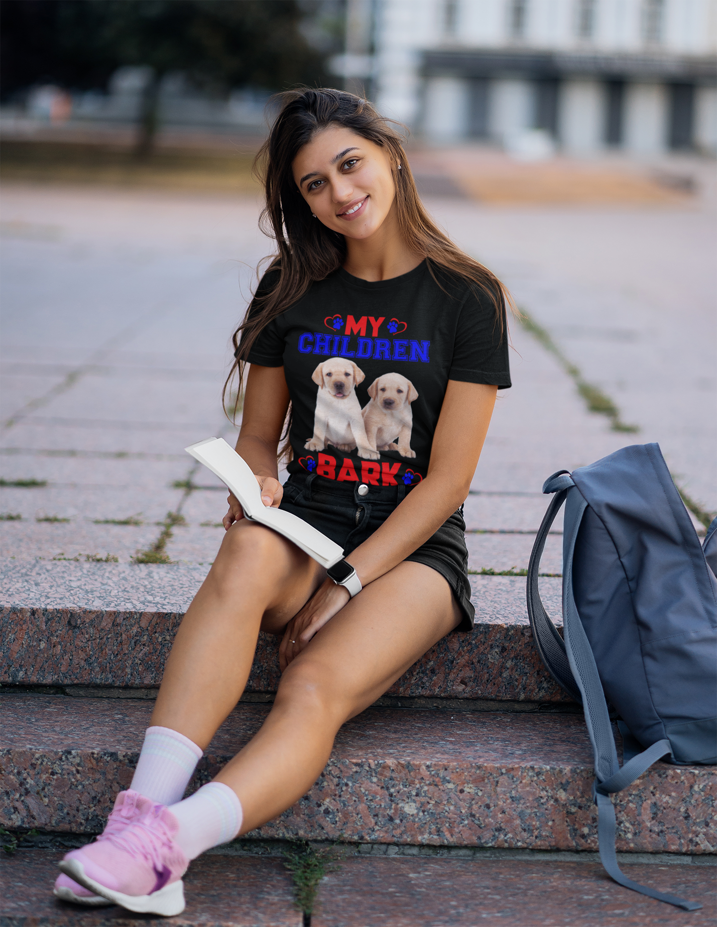 My Children Bark - Cotton T-Shirt