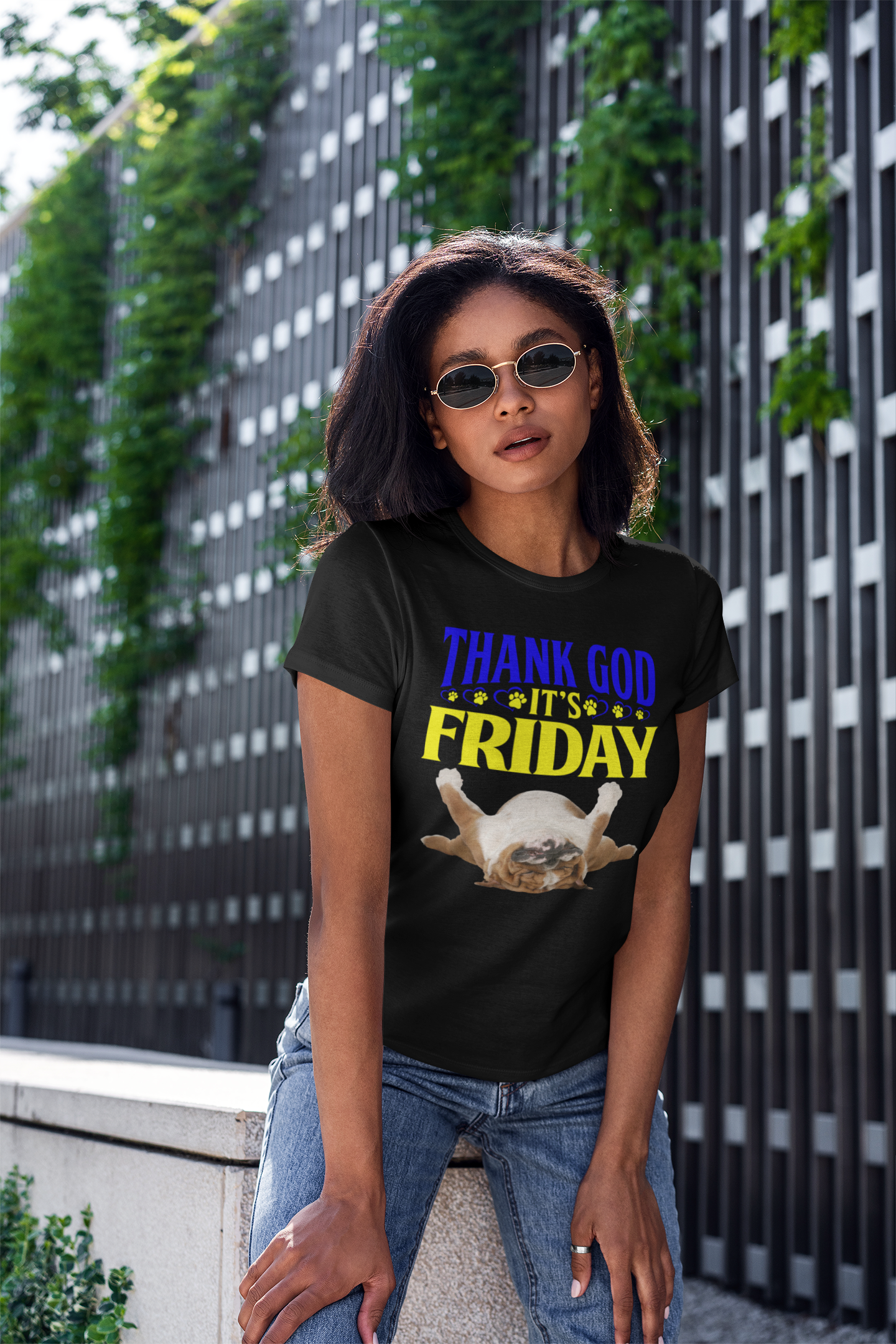 Thank God It's Friday - Women's Cotton T-Shirt