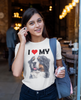 I Love My Bernese Mountain Dog - Cotton T-Shirt