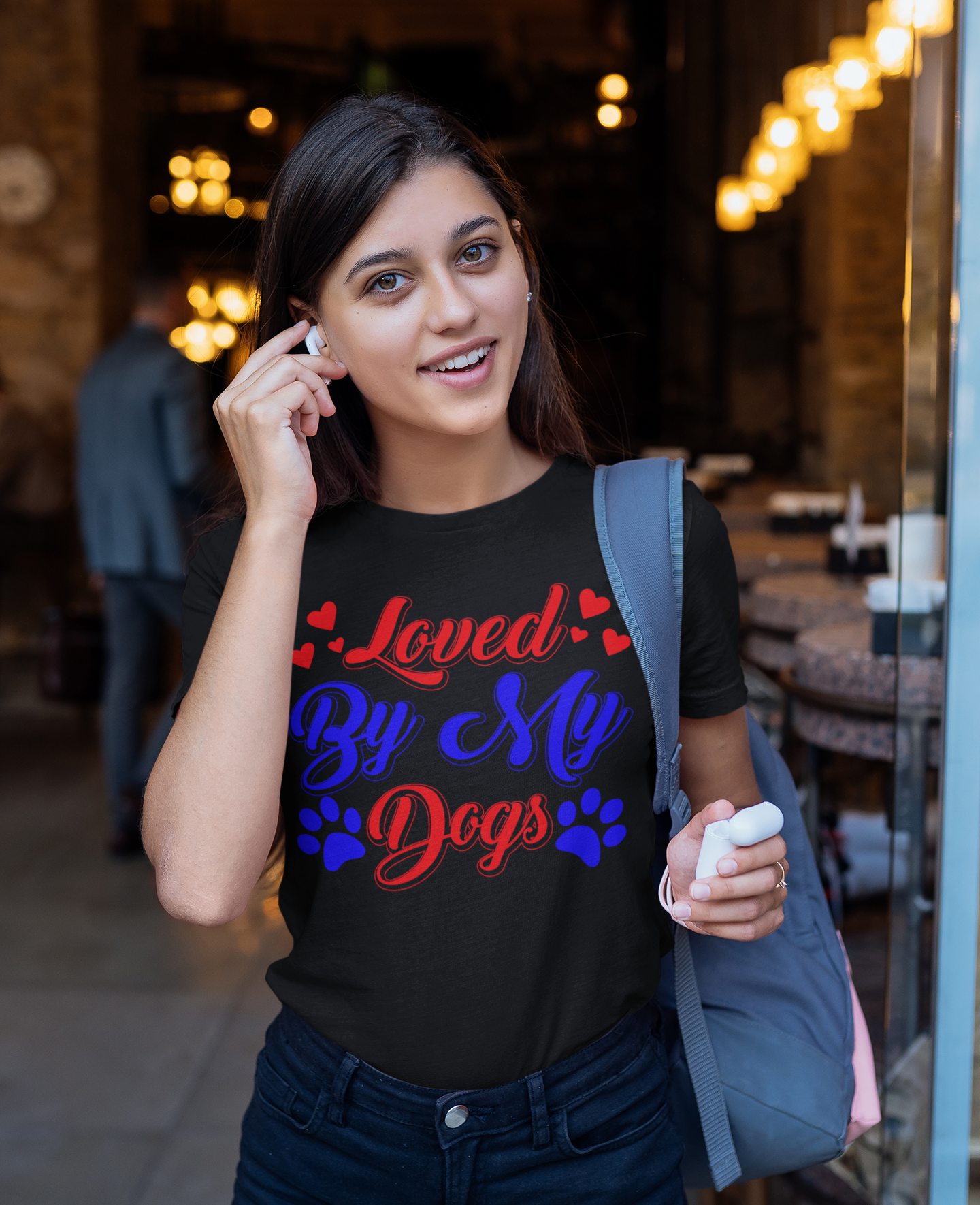 Loved by My Dogs - Cotton T-Shirt