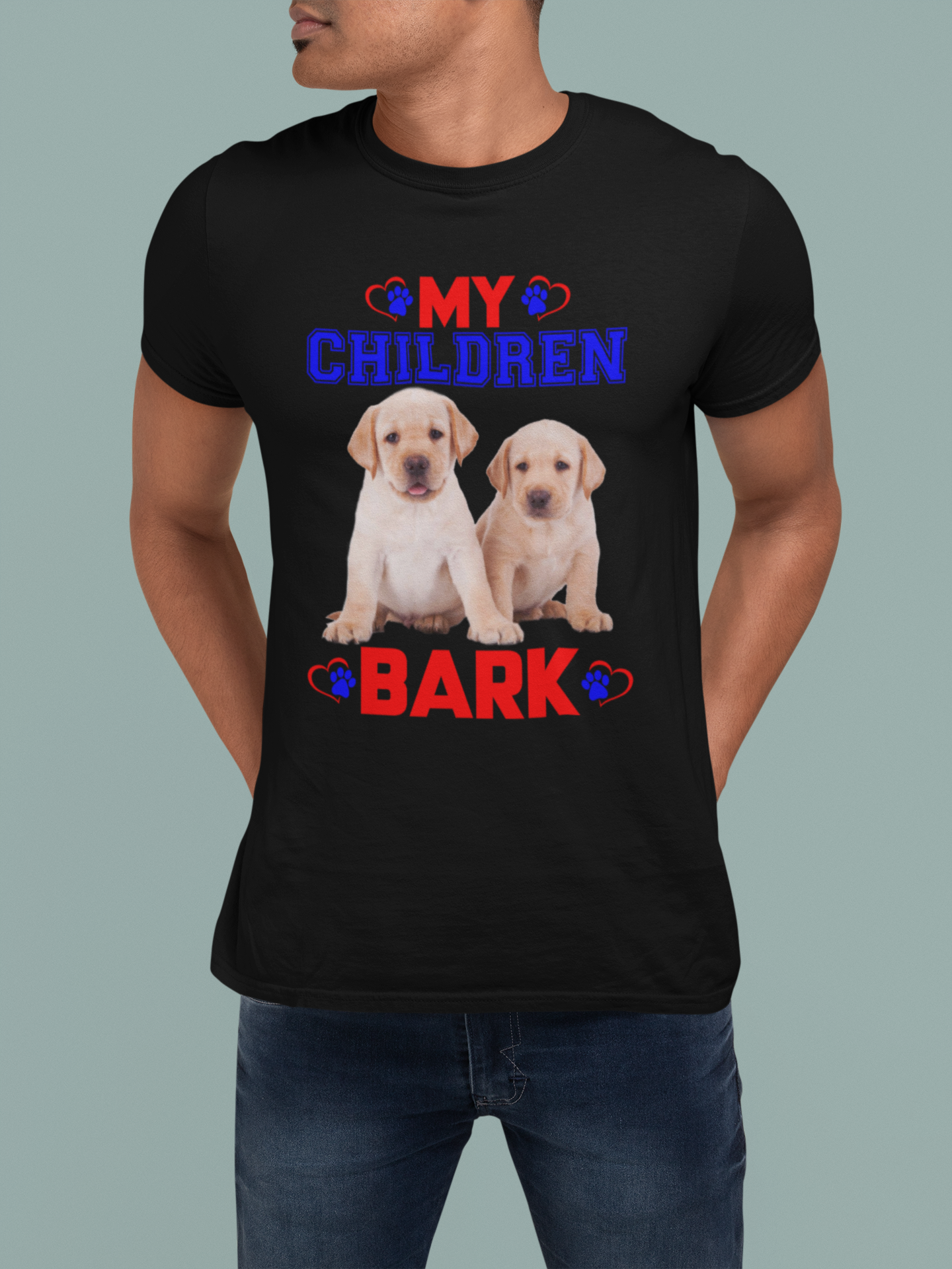 My Children Bark - Cotton T-Shirt