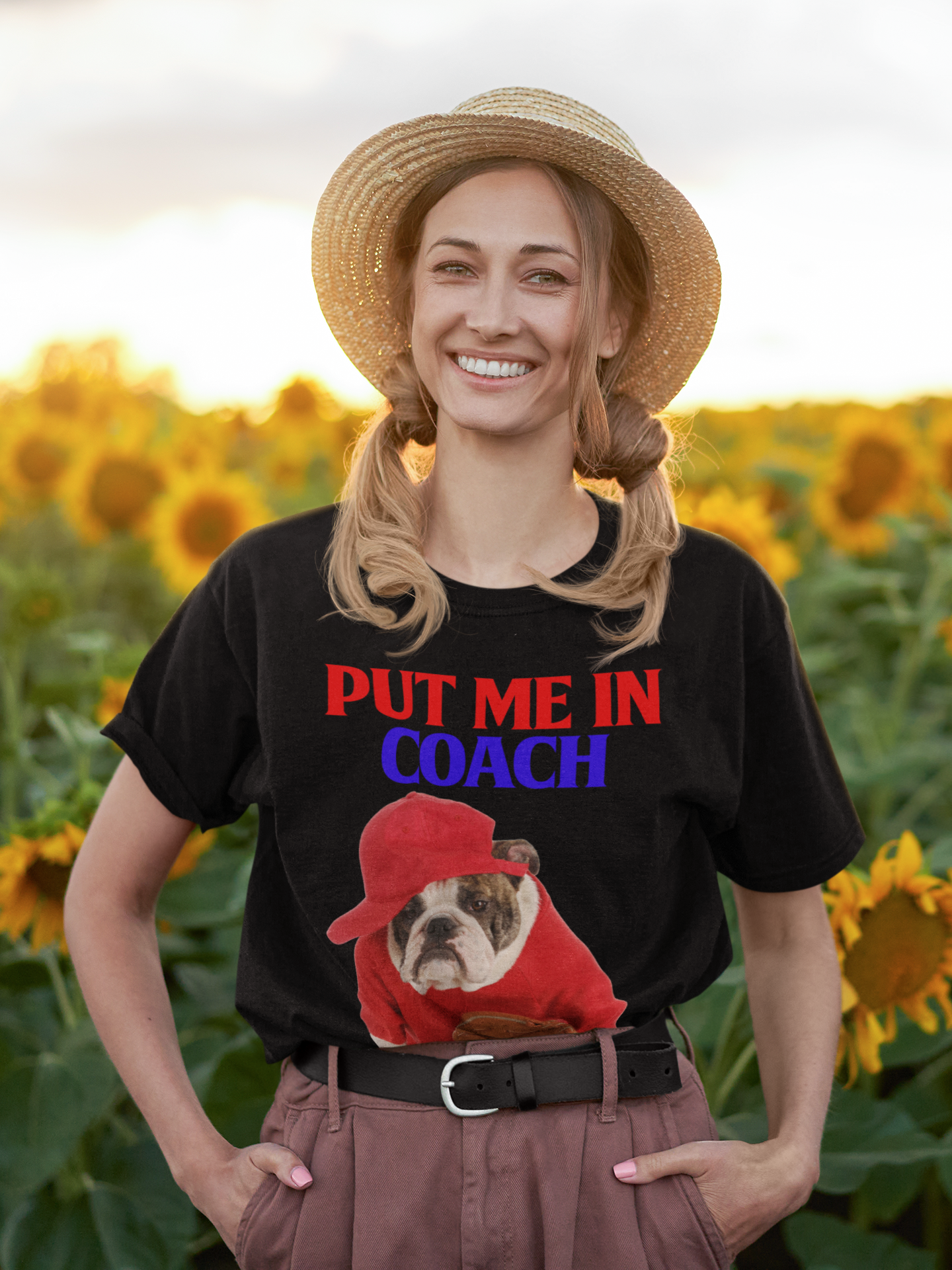 Put Me in Coach - Cotton T-Shirt