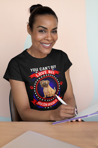 You Can't Buy Love but You Can Rescue It - Women's Cotton T-Shirt
