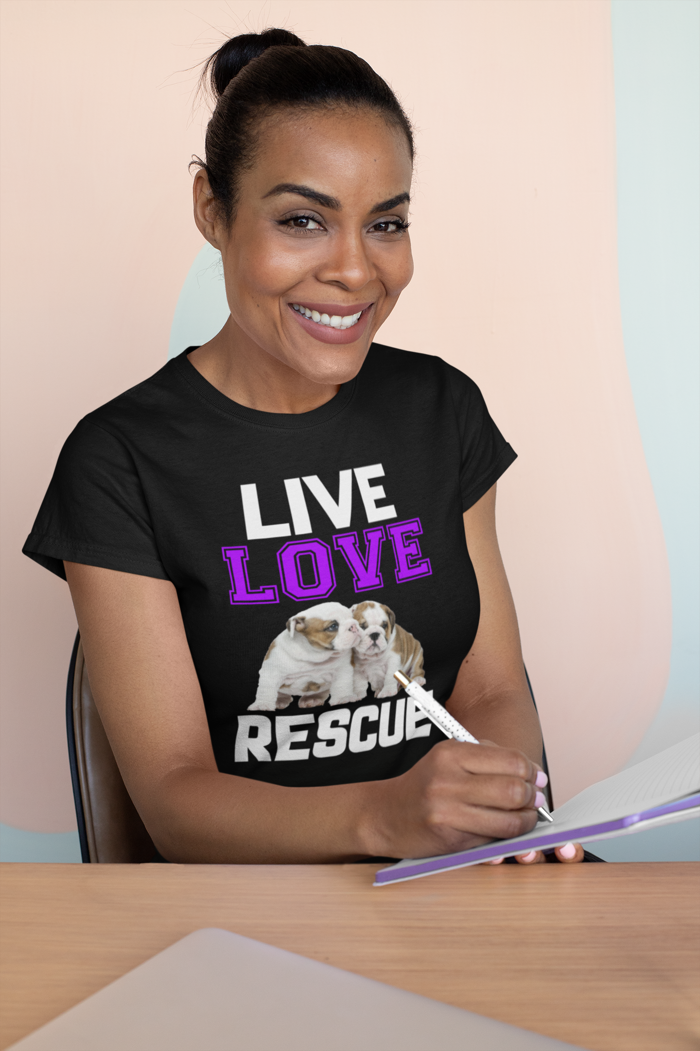 Live Love Rescue - Women's Cotton T-Shirt