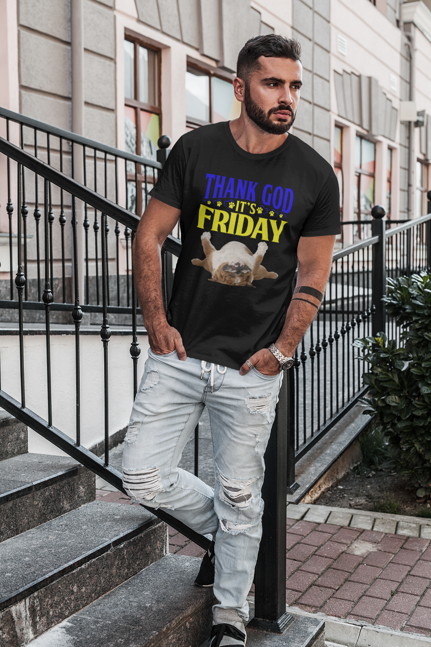 Thank God It's Friday - Cotton T-Shirt