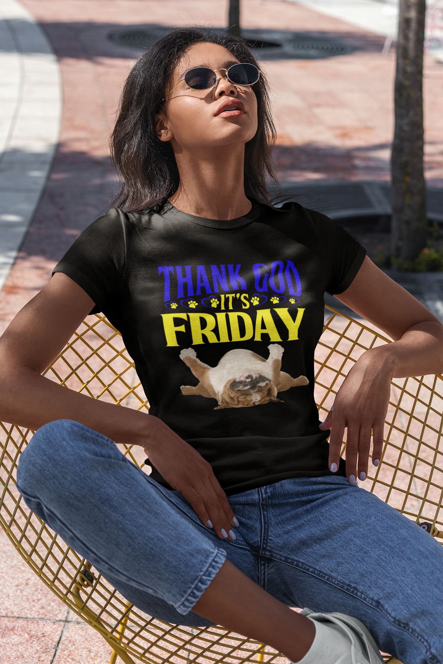 Thank God It's Friday - Women's Cotton T-Shirt