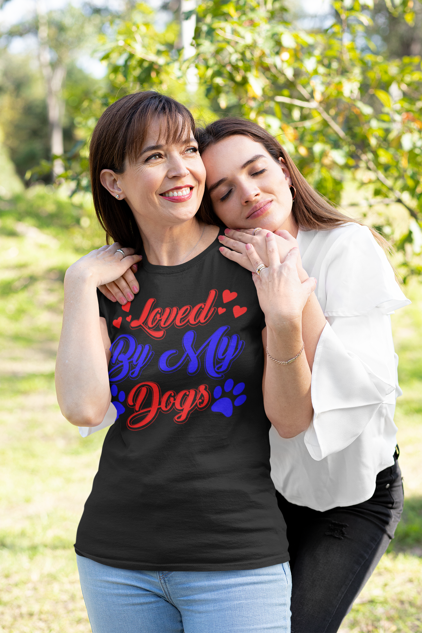 Loved by My Dogs - Cotton T-Shirt