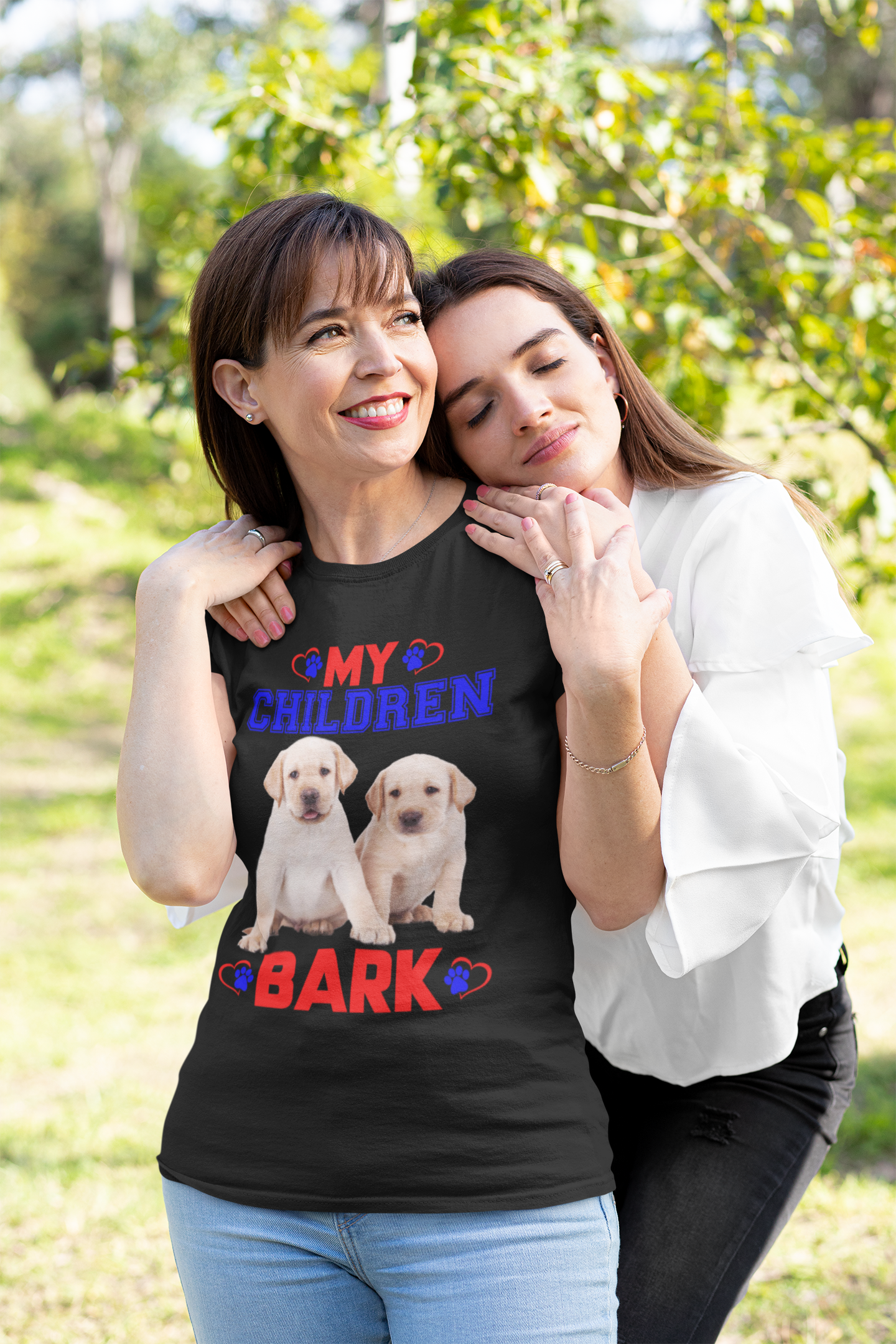 My Children Bark - Cotton T-Shirt