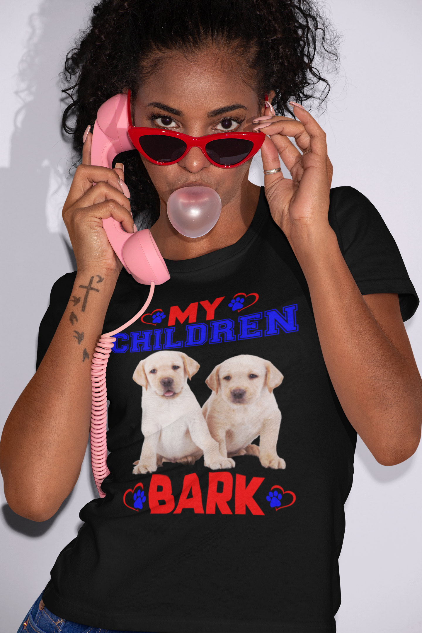 My Children Bark - Cotton T-Shirt
