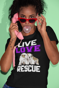 Live Love Rescue - Cotton T-Shirt