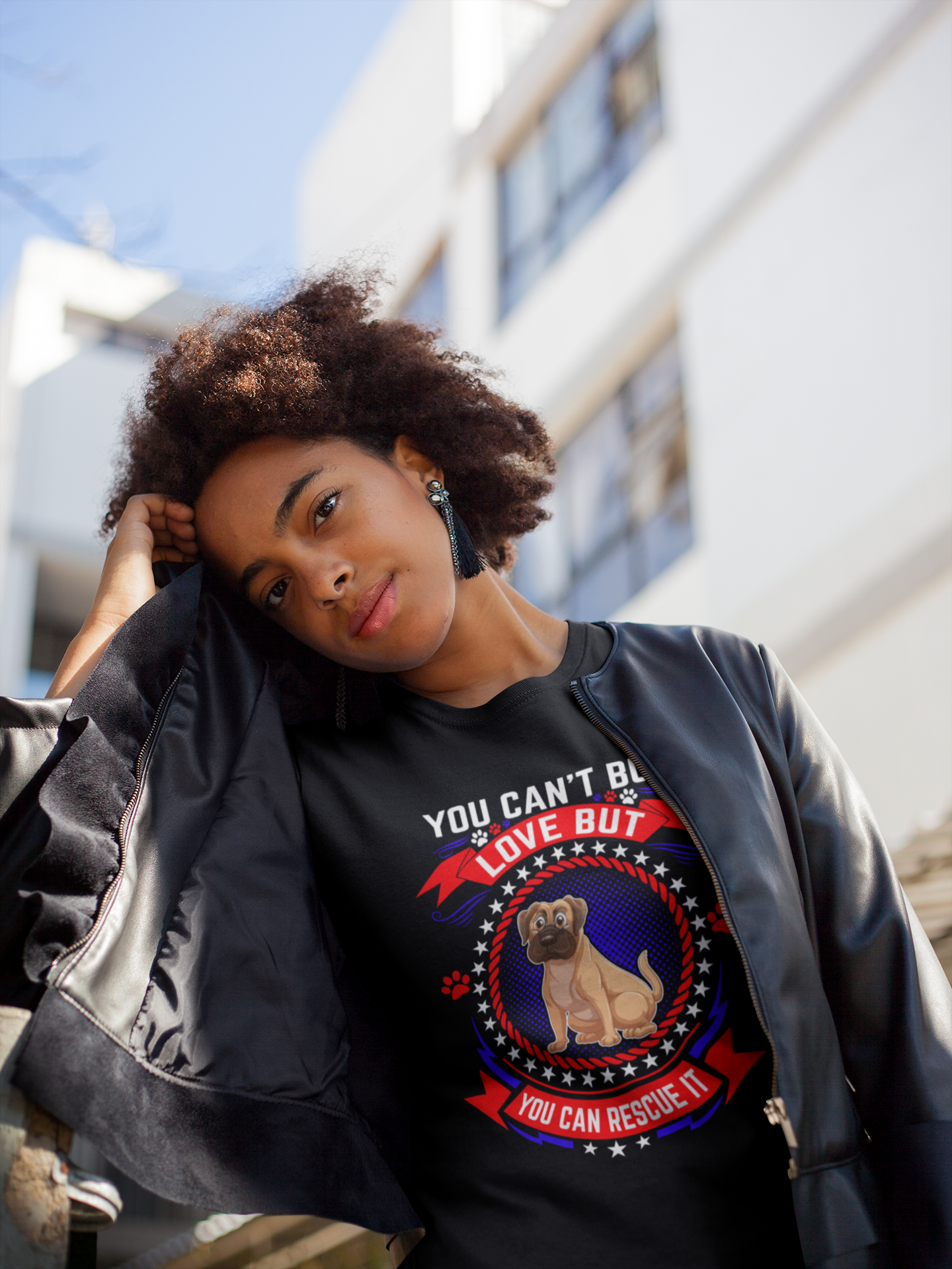 You Can't Buy Love but You Can Rescue It - Cotton T-Shirt