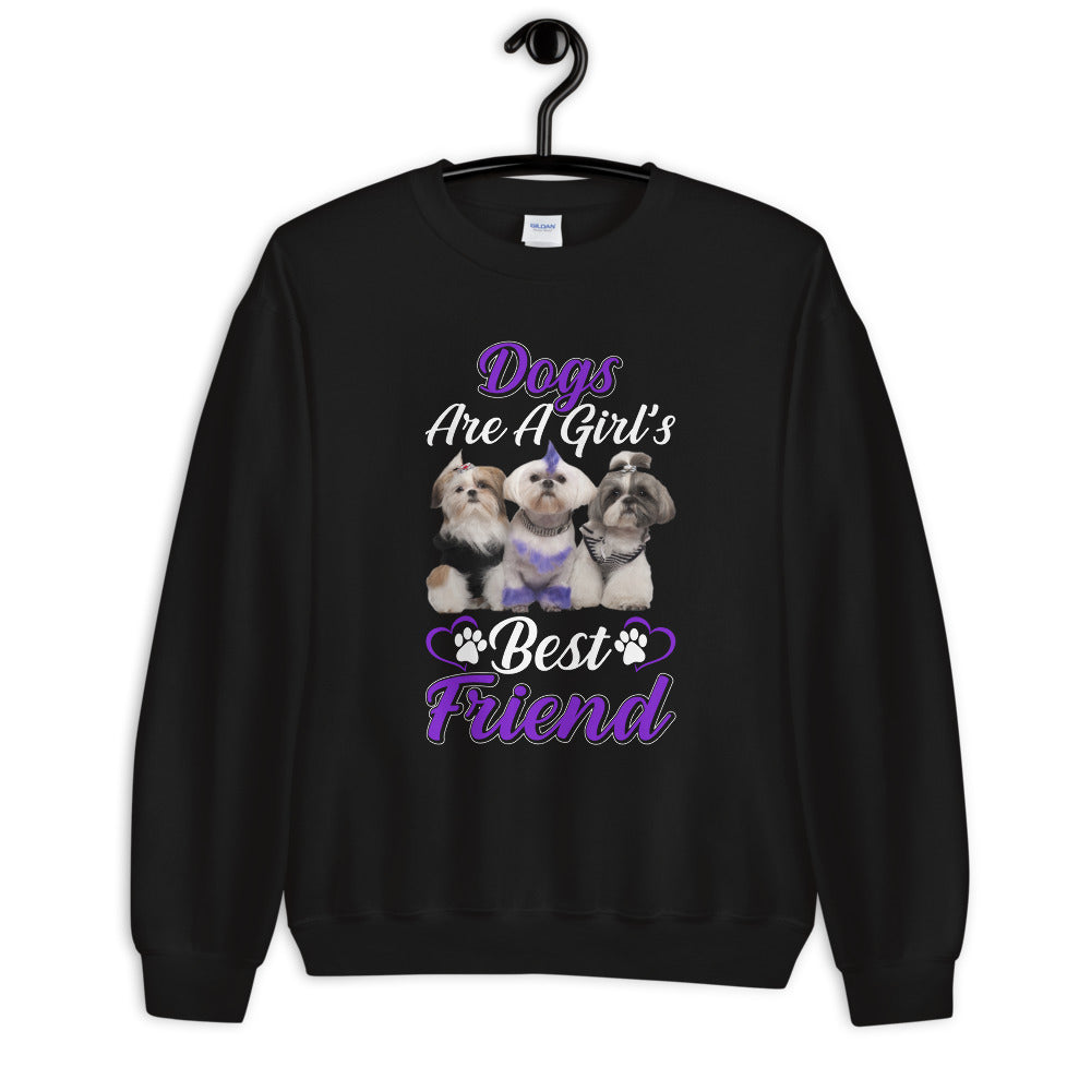 Dogs Are a Girl's Best Friend - Sweatshirt