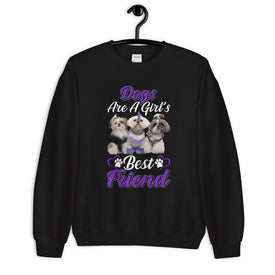 Dogs Are a Girl's Best Friend - Sweatshirt