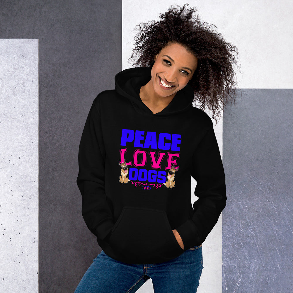 Peace Love Dogs - Hoodie
