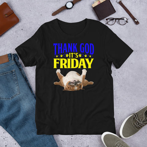 Image of Thank God It's Friday - Cotton T-Shirt