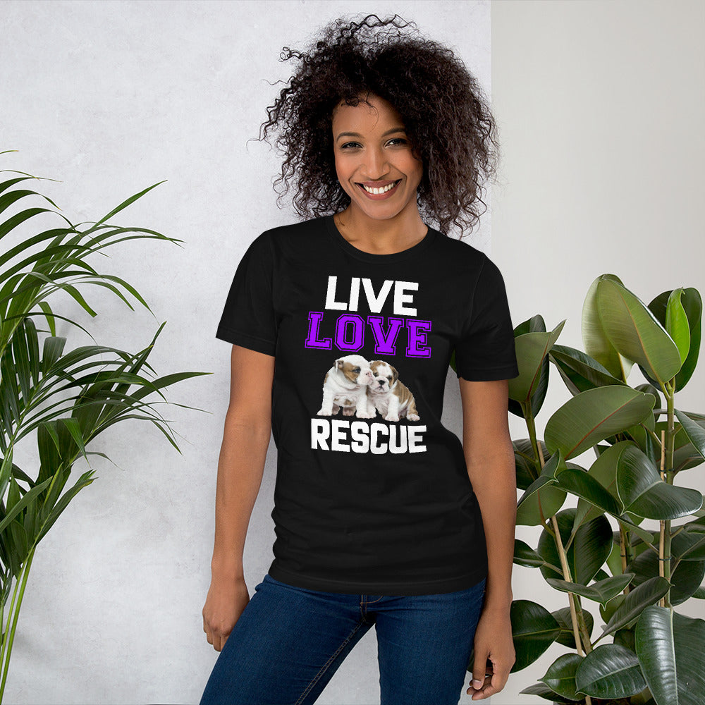 Live Love Rescue - Cotton T-Shirt