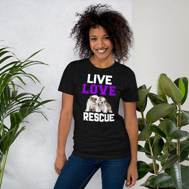 Live Love Rescue - Cotton T-Shirt